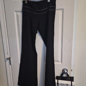 lululemon athletica Black Flared Leggings